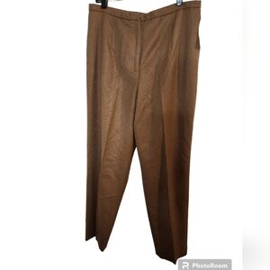 Pendleton brown‎ wool nwt trousers